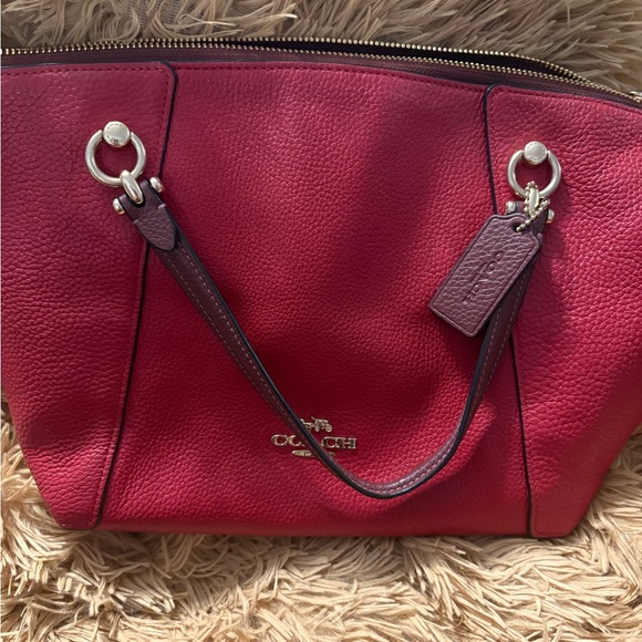 Coach Handbags - 2022 Coach Kacey Satchel - Red Apple